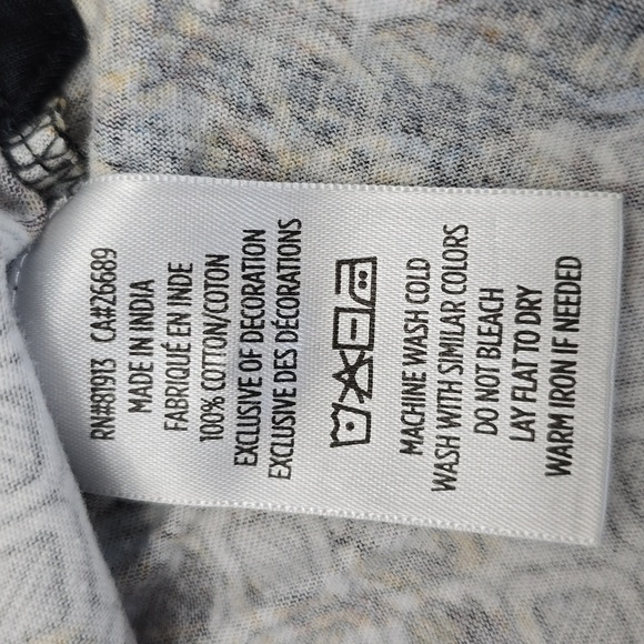 ROBERT GRAHAM Blue and Brown Polo Shirt Pattern Mens L - Picture 4 of 7